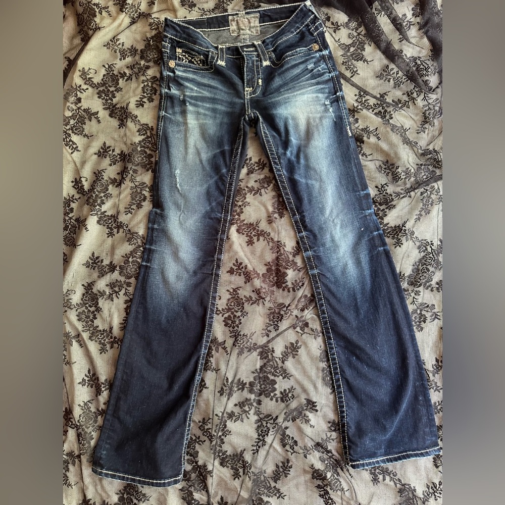 Big Star legendary blue jeans, vintage collection.#WomensDistressedJeans